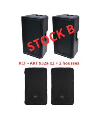 RCF - Pack de 2 ART-932A +...